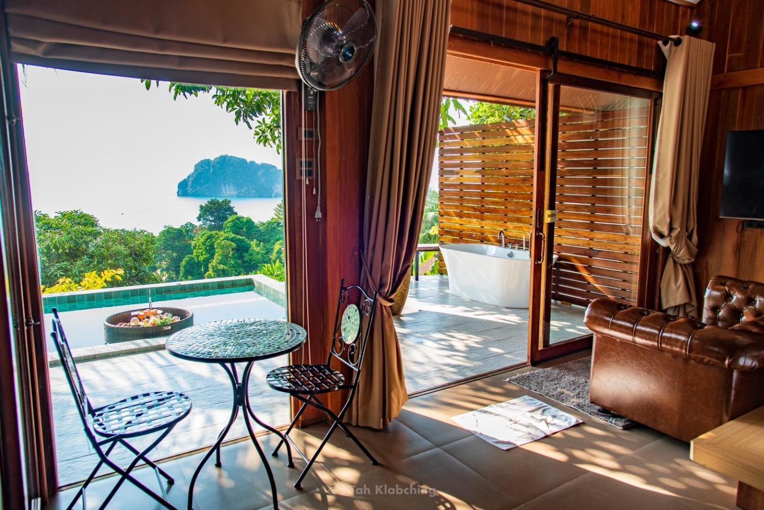 เขาทองพูลวิลล่ากระบี่ Khaotong Pool Villa Krabi Ban Nai Sa Exterior foto