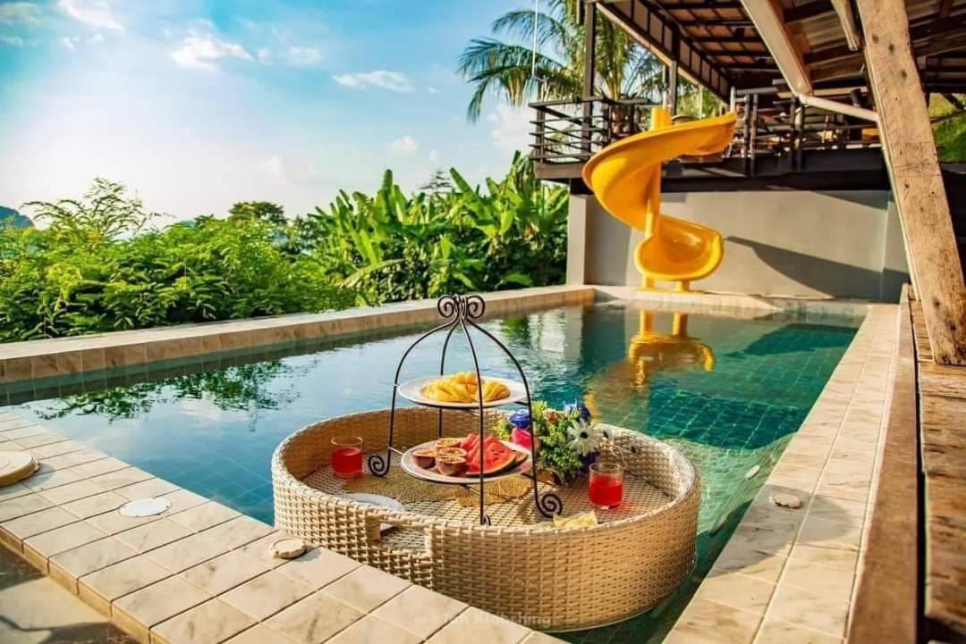 เขาทองพูลวิลล่ากระบี่ Khaotong Pool Villa Krabi Ban Nai Sa Exterior foto